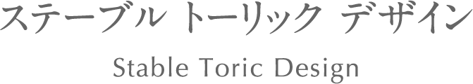 ステーブル トーリック デザイン Stable Toric Design