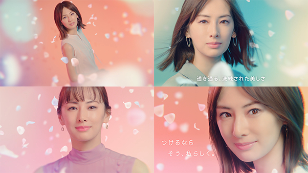 写真：WEBCM「ふんわりニュアンス デビュー」