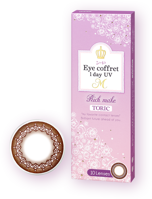 商品イメージ：Eye coffret 1 day UV M TORIC