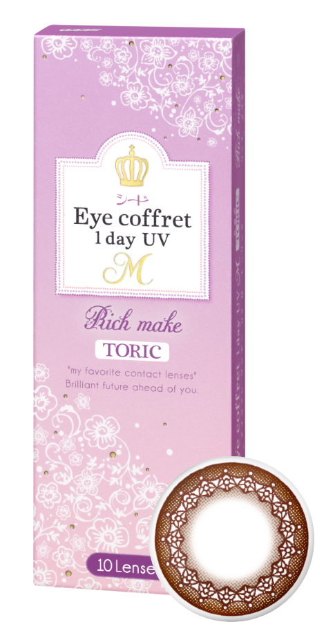 商品イメージ：Eye coffret 1 day UV M TORIC