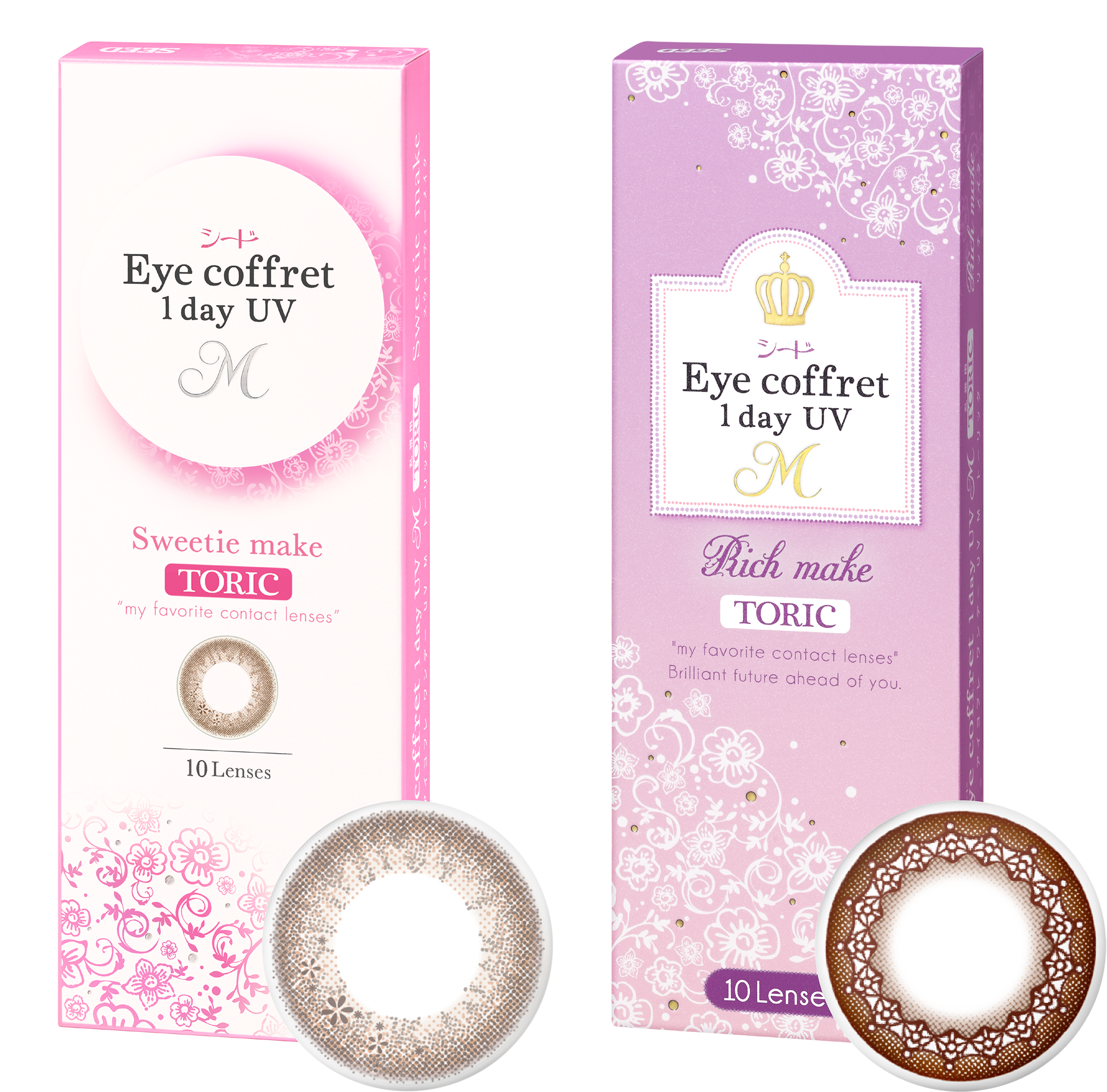 商品イメージ：Eye coffret 1 day UV M TORIC