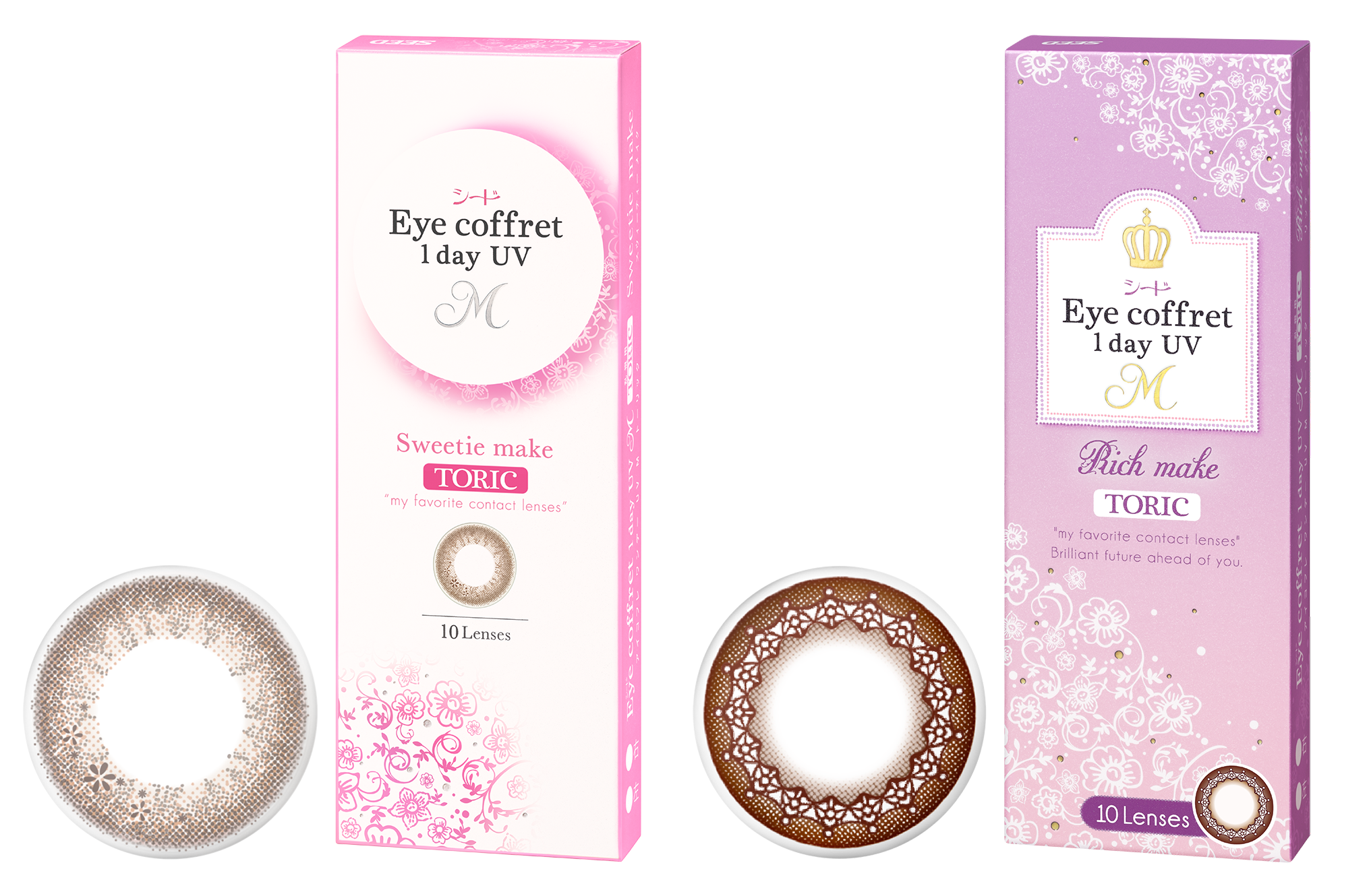 商品イメージ：Eye coffret 1 day UV M TORIC